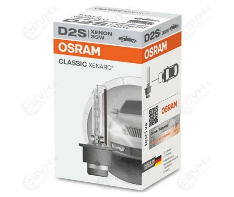OS66240CLC Osram D2S Classic Xenon Polttimo v2 kuva