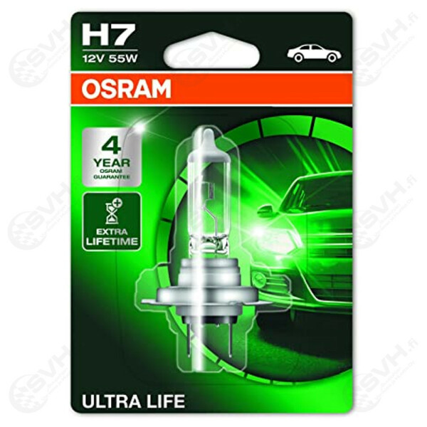 OS64210ULT 01B Autolamppu 12V 55W H7 Ultra Life blister kuva
