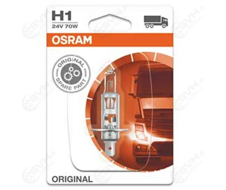 OS64155 01B osram Autolamppu 24V 70W H1 blister kuva
