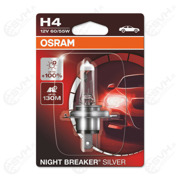 OS64193NBS 01B osram Autolamppu 12V 60 55 H4 Night Breaker Silver kuva
