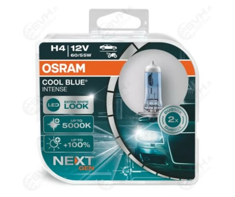 OS64193CBN DUO osram Osram 12V 60 55W H4 Cool Blue Intense NextGen kuva
