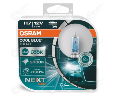OS64210CBN DUO osram Autolamppu 12V 55W H7 Cool Blue Intense NextGen kuva