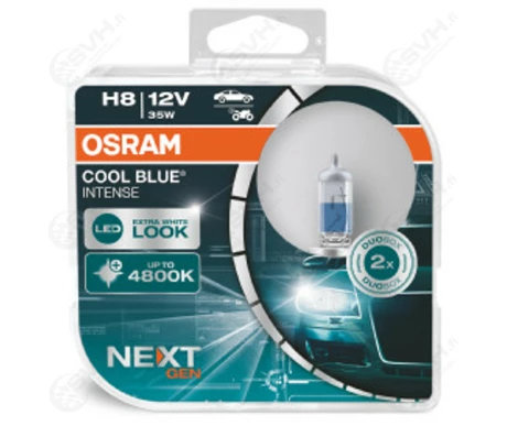 OS64212CBN DUO Osram 12V 55W H8 Cool Blue Intense NextGen kuva