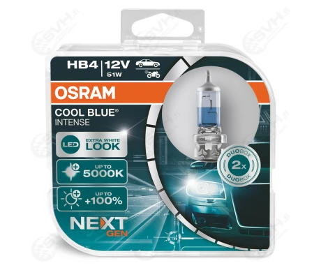OS9006CBN DUO osram Autolamppu 12V HB4 Cool Blue Intense NextGen kuva