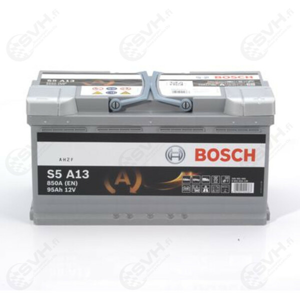 Bosch S5 AGM Akku 95Ah 850A CCA S5 A13 0 kuva