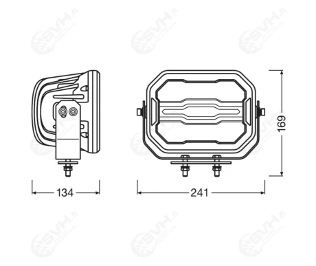 Osram LED Lisavalo MX240 CB ref 50 70 15W 12 24V 3 kuva