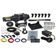 Bronco sahkovinssi 3500 Black Edition 12V 1460kg synteettinen koysi 1