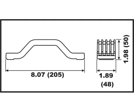 Perf metals anodisarja Yamaha 200-250hp  kuva
