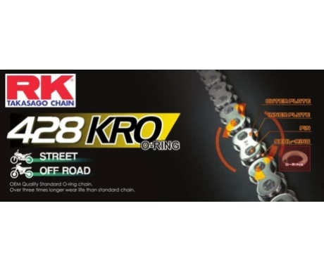 RK CHAIN 428KRO kuva