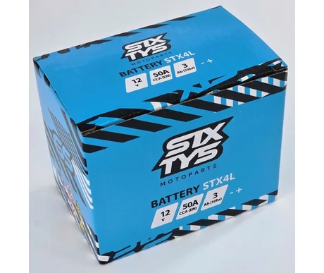 Sixty5 STX4L Geeli Akku 12V (10hr) 3Ah kuva