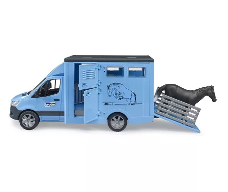Bruder 02674 MB Sprinter hevoskuljetusauto ja hevonen2 kuva