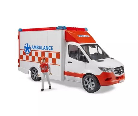 Bruder 02676 MB Sprinter ambulanssi ja hahmo1 kuva