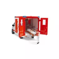 Bruder 02676 MB Sprinter ambulanssi ja hahmo2