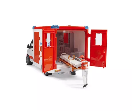 Bruder 02676 MB Sprinter ambulanssi ja hahmo2 kuva