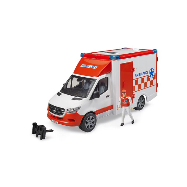 Bruder 02676 MB Sprinter ambulanssi ja hahmo kuva