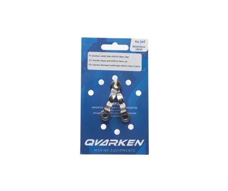 Qvarken Lenkki litteä AISI316 44mm 2-pac kuva