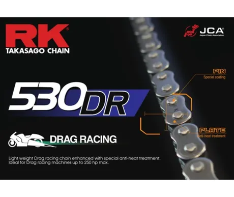 RK 530 DR Drag Race Chain kuva