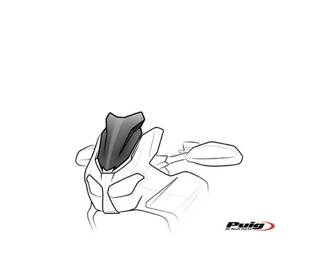 Puig Sport Screen Yamaha Tenere 700 C/Cl kuva