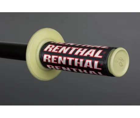 Renthal Clean Grips Musta/Punainen (2pcs kuva