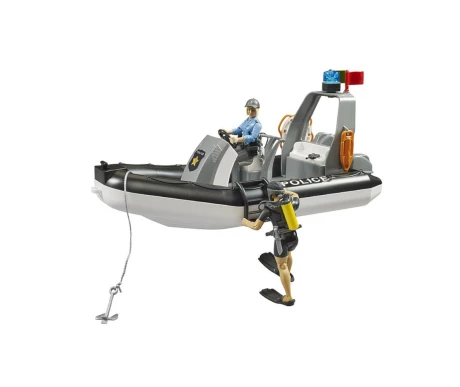 Bruder 02507 poliisi poliisivene venetraileri sukeltaja4 kuva