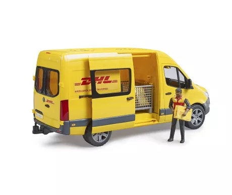 Bruder 02671 MB Sprinter DHL kuljettajalla1 kuva