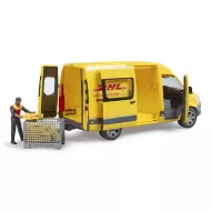 Bruder 02671 MB Sprinter DHL kuljettajalla2