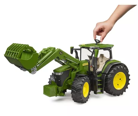Bruder 03151 John Deere 7R traktori etukuormaajalla4 kuva