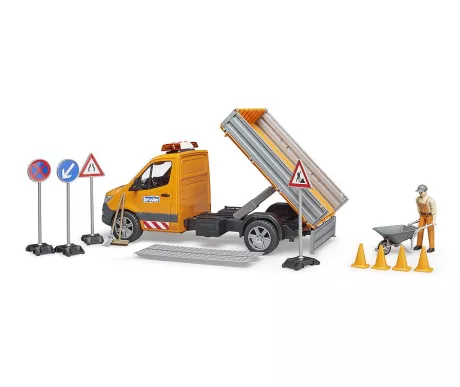 Bruder 02677 MB Sprinter tietyoauto hahmo ja tarvikkeet2 kuva