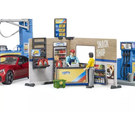 Bruder 62111 huoltoasema1 kuva