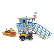 Bruder 62780 Hengenpelastustorni monkija vesiskootteri ja hahmo1