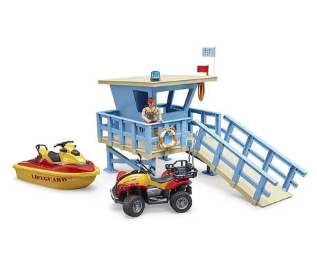 Bruder 62780 Hengenpelastustorni monkija vesiskootteri ja hahmo1 kuva
