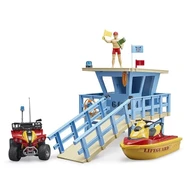 Bruder 62780 Hengenpelastustorni monkija vesiskootteri ja hahmo