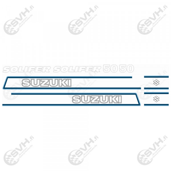 Suzuki pv sininen solifer tarra kuva