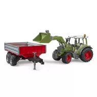 Bruder 02182 Fendt Vario 211 traktori ja perakarry1