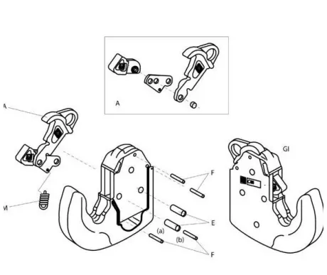 Vetovarren kouran lukon korjaussarja 13801090501 kuva