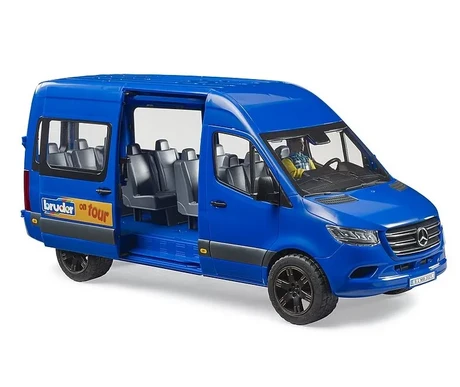 Bruder 02671 MB Sprinter minibussi ja kuljettaja1 kuva