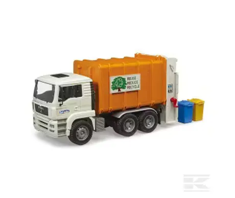 Bruder 02772 MAN TGA Takaa Kuormattava Jäteauto kuva