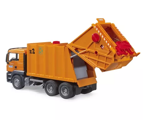 Bruder 03760 MAN TGS roska auto ja kaksi roska astiaa3 kuva