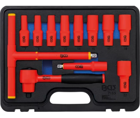 VDE hylsysarja 3 8 7 22 mm kuva
