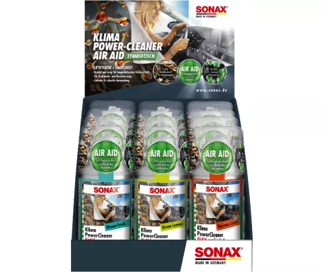 Auton ilmastoinnin ja hoyrystimen puhdistusaine Sonax kuva