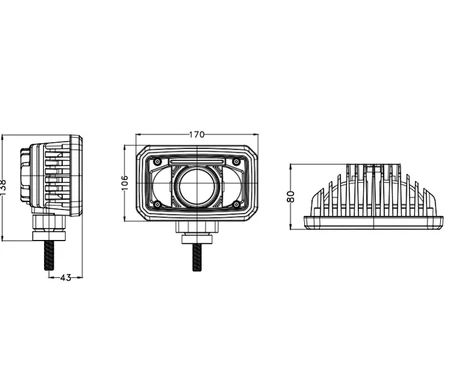 REVON LED ajovalo RAV507 1 kuva