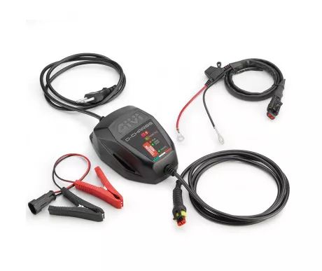 Givi akkulaturi yllapitolaturi moottoripyorien Litium ja nesteakkuihin S510 1 kuva