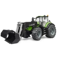 Bruder 03161 Deutz 8280 TTV traktori etukuormaajalla1