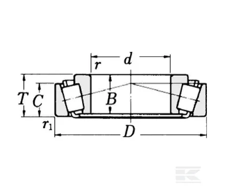taper bearing 302 332 2 td kuva