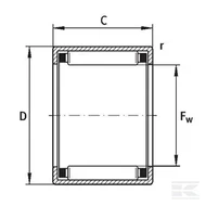 needle bearing hk 2 td
