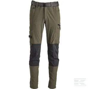 Housut 4 Way Stretch, oliivi, XS image