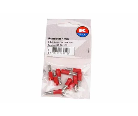 PYÖRÖPISTOKE 4MM PUN., 10KPL/PAKK. (A 15 kuva