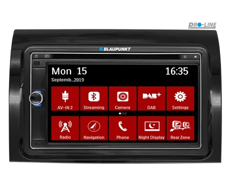 blaupunkt series 690 front ducato frame  kuva