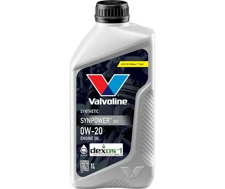 VALVOLINE SYNPOWER DX1 0W-20 MOOTTORIÖLJY 1L kuva