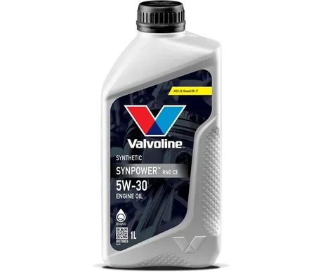 VALVOLINE SYNPOWER RNO C3 5W-30 MOOTTORIÖLJY 1L kuva